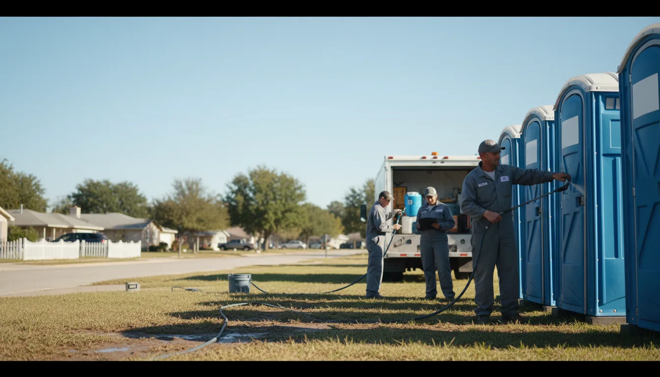 Long-Term Portable Toilet Rental in Blanchard, MI near me